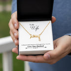 Scripted Love Necklace